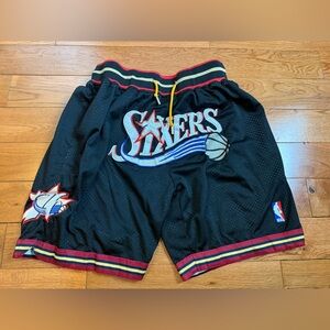 Just Don Philadelphia 76ers 99-00 Shorts